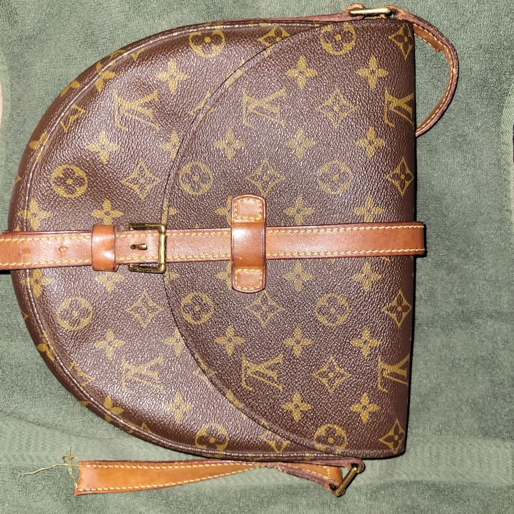 Damaged Vintage Louis Vuitton Crossbody Bag